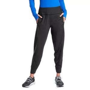 Athleta Jogger Womens 3X Black Rainer Compression Stretch Athleisure NEW $98